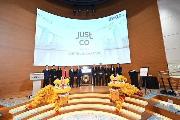JustCo Holdings listing ceremony
