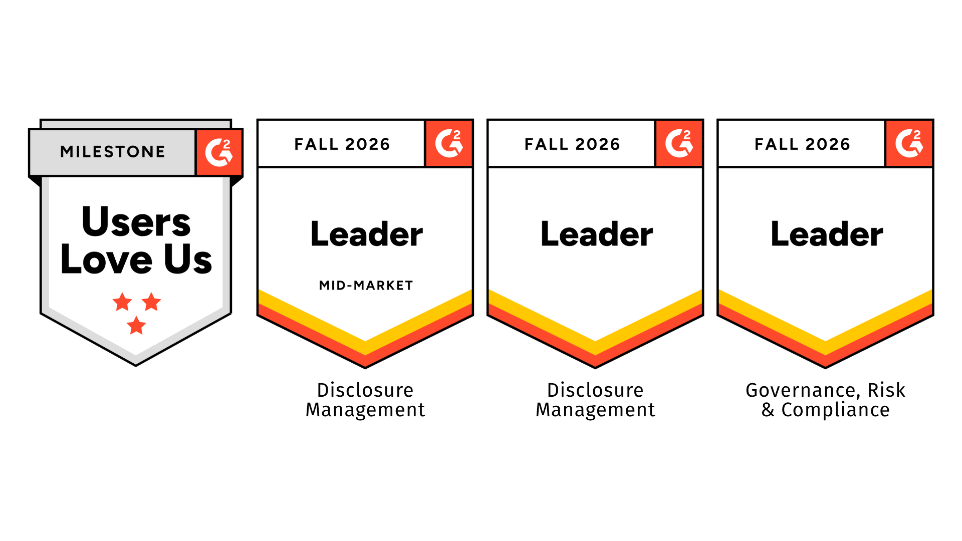 G2 Fall 2026 Badges