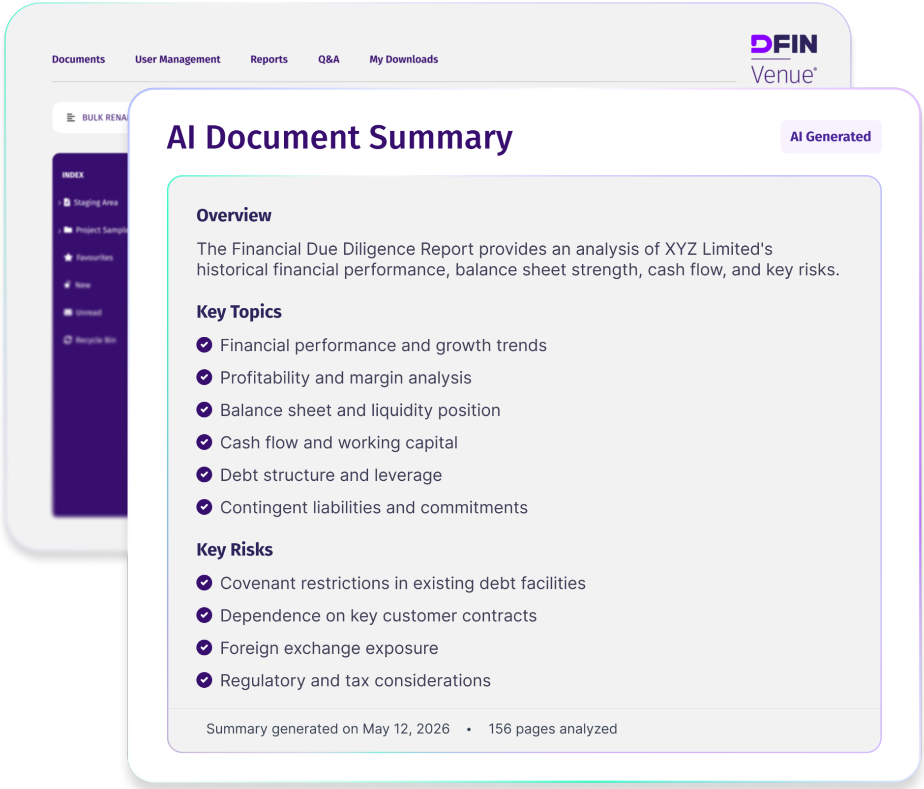 AI Document Summaries