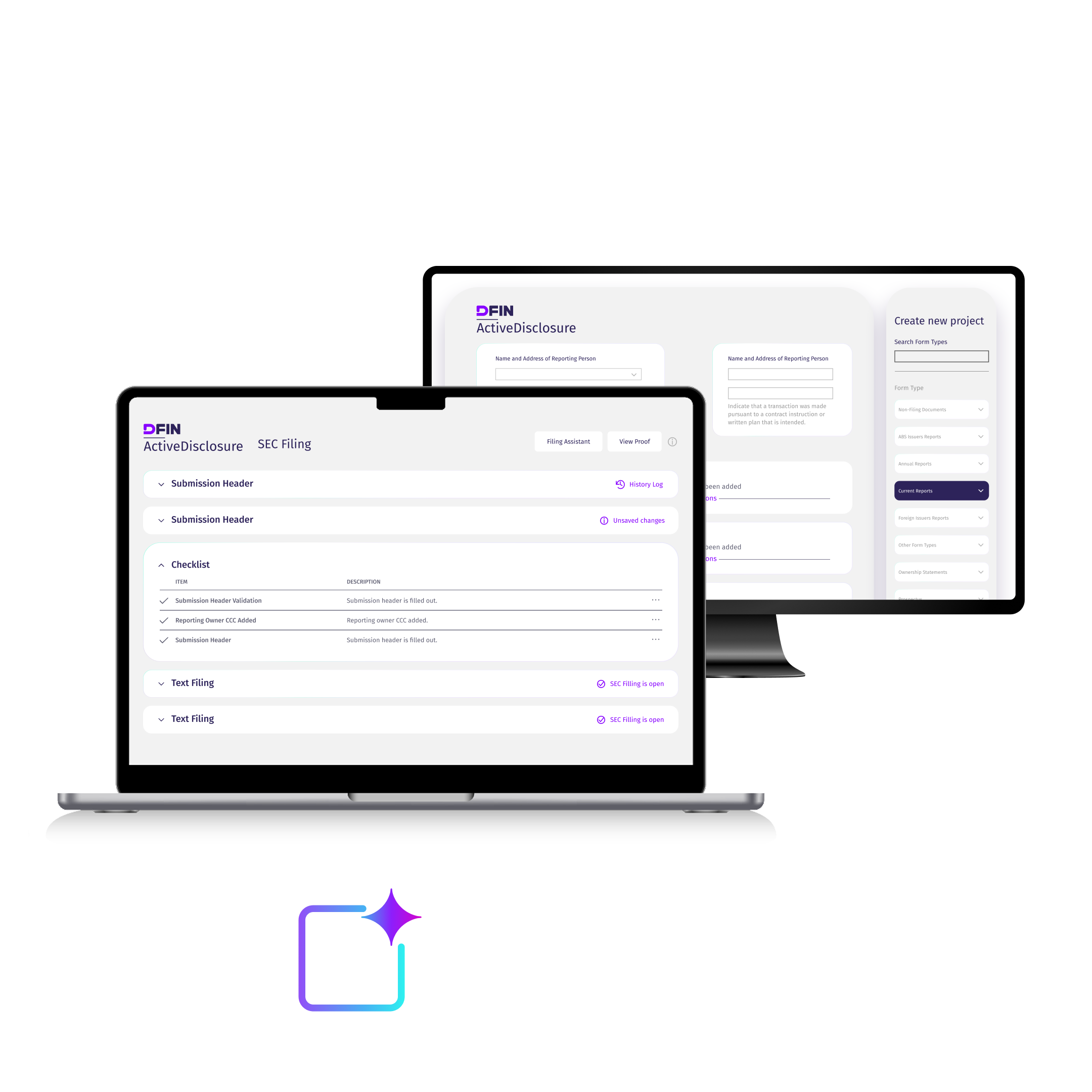 ActiveDisclosure with AI White