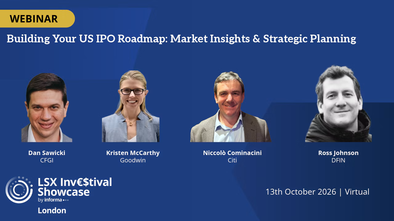 LSX IPO Bootcamp webinar banner