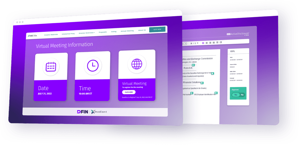 Proxy + ActiveDisclosure