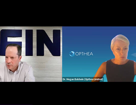 How DFIN helped dual-listed Opthea Limited - Card