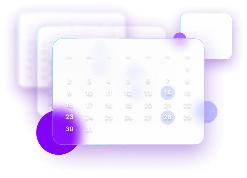 SEC Filing Calendar UI