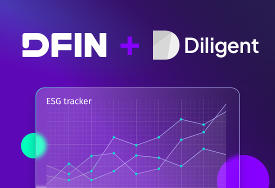 Diligent and DFIN Partnership