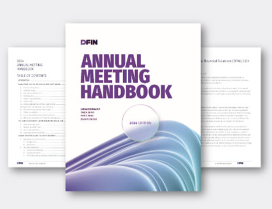 Annual Meeting Handbook 2024 Edition - Card