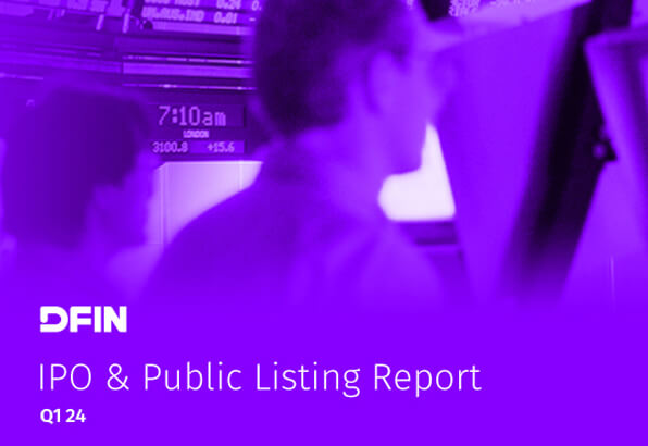 DFIN's IPO & Public Listing Report