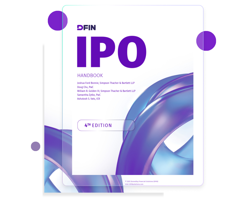 IPO Software | IPO Reporting & S-1 Filing Services | DFIN