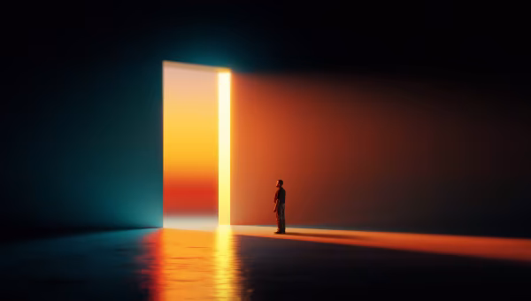 Open door