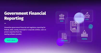 Goverment Financial Reporting Banner
