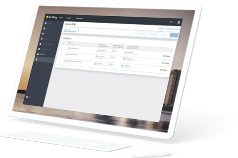 regulatory book of record with arc filing