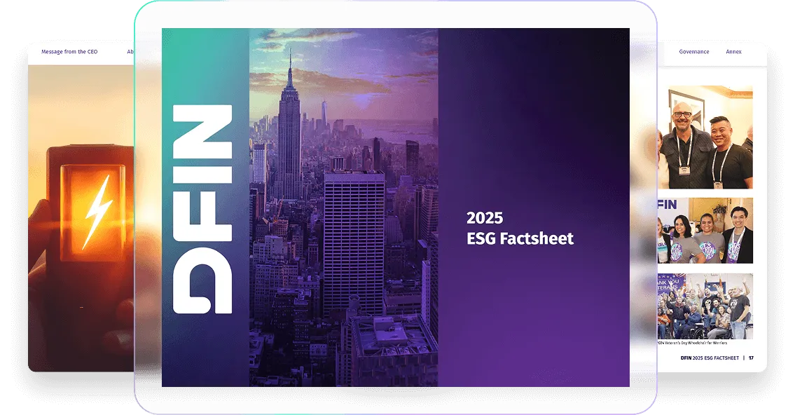 ESG FactSheet Report Cover 2025