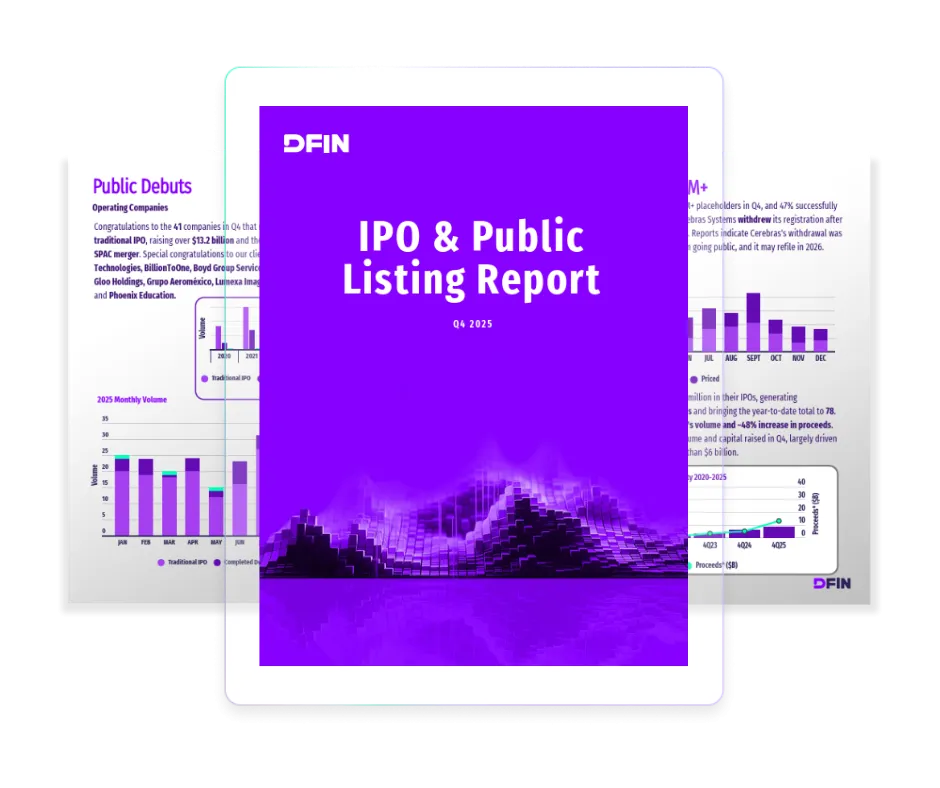 IPO & Public Listing Report