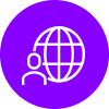 Globe User Icon
